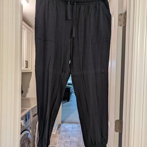 Navy blue linen like pants